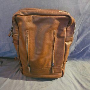 CAPRA all leather backpack